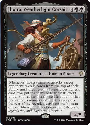 Jhoira, Weatherlight Corsair (FRC-008) - rare