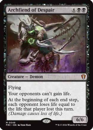 Archfiend of Despair (FRC-046) - mythic