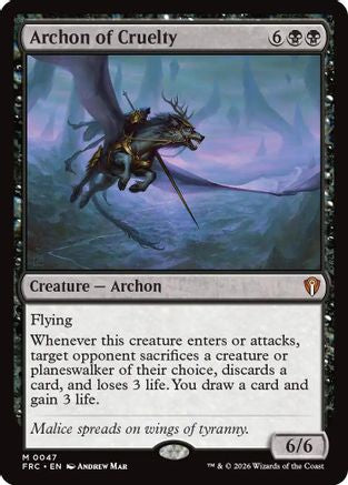 Archon of Cruelty (FRC-047) - mythic