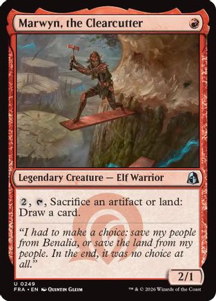 Marwyn, the Clearcutter (FRA-249) - uncommon