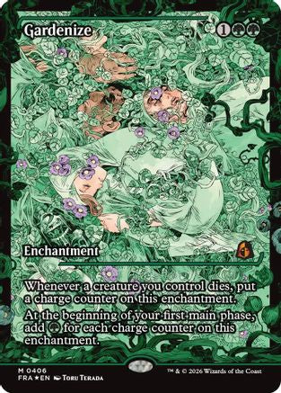 Gardenize (Showcase) (0406) (FRA-406) - mythic - Foil