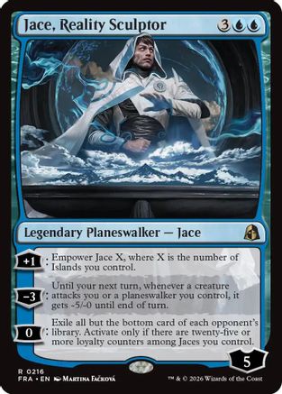 Jace, Reality Sculptor (FRA-216) - rare