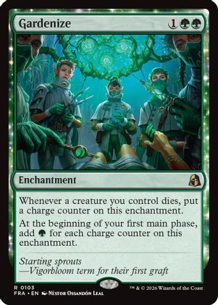 Gardenize (FRA-103) - rare - Foil