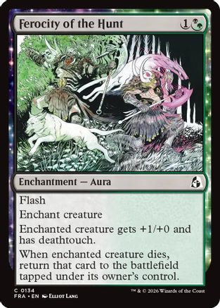 Ferocity of the Hunt (FRA-134) - common