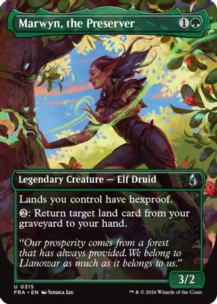 Marwyn, the Preserver (Borderless) (FRA-315) - uncommon