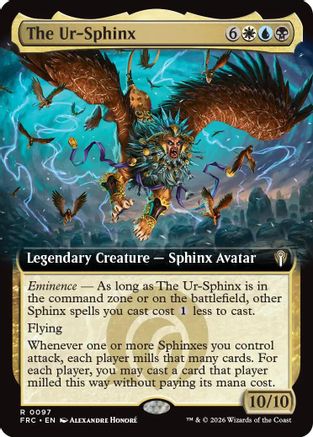 The Ur-Sphinx (Extended Art) (FRC-097) - rare