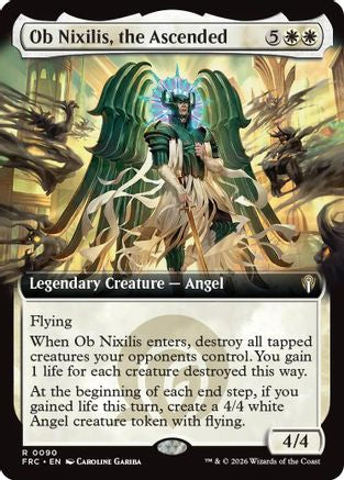 Ob Nixilis, the Ascended (Extended Art) (FRC-090) - rare