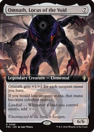 Omnath, Locus of the Void (Extended Art) (FRC-088) - rare
