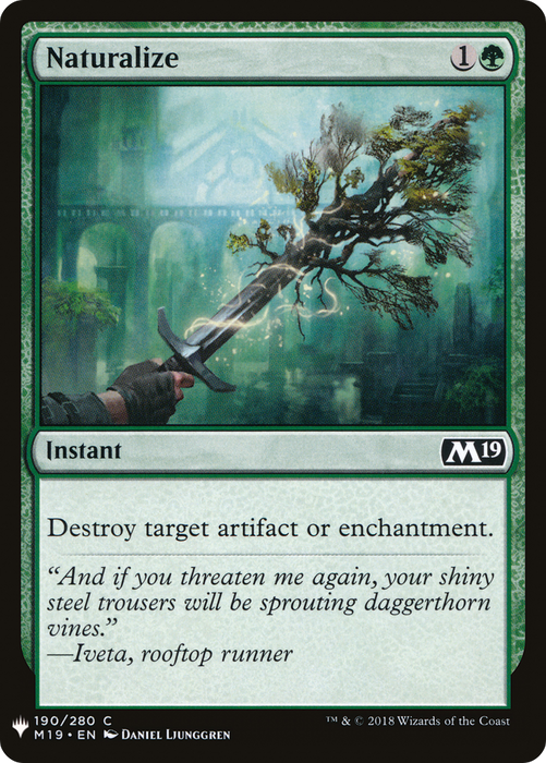 Naturalize (LIST-M19-190) - common