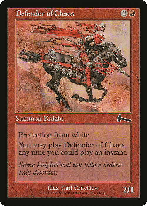 Defender of Chaos (ULG-075) - common
