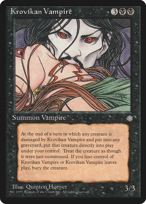 Krovikan Vampire (ICE-141) - uncommon