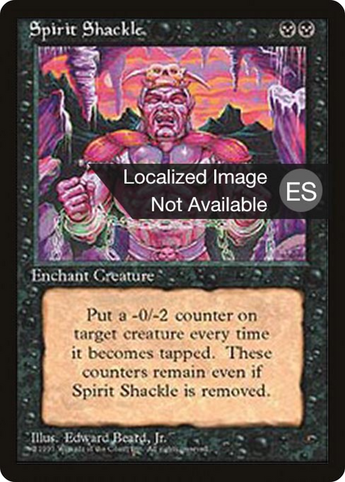 Spirit Shackle (4BB-163) - uncommon