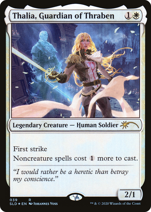 Thalia, Guardian of Thraben (SLD-039) - rare - Foil