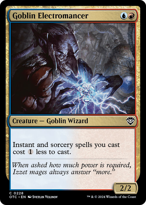 Goblin Electromancer (OTC-228) - common