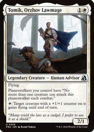 Tomik, Orzhov Lawmage (FRA-206) - uncommon - Foil
