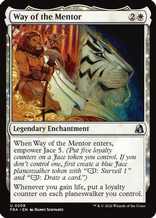 Way of the Mentor (FRA-208) - uncommon - Foil