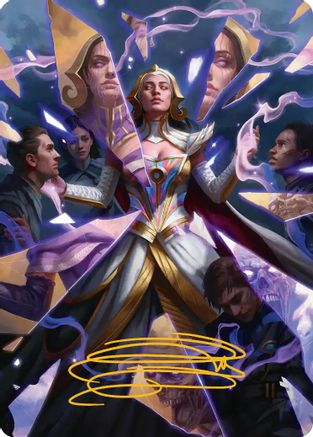 Return to the Light Realms Art Card (5/54) (Gold-Stamped Signature) (ASFRA-005) - special