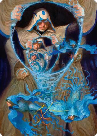 The Theorist, Jace Beleren Art Card (Gold-Stamped Signature) (ASFRA-047) - special