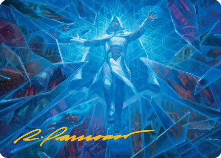 Overwrite the Multiverse Art Card (Gold-Stamped Signature) (ASFRA-013) - special