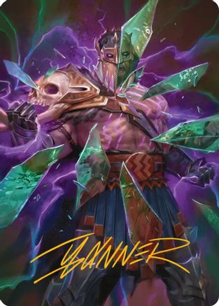 Rise of the Deathbringer Art Card (Gold-Stamped Signature) (ASFRA-036) - special