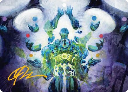 Avatar of Burgeoning Echoes Art Card (Gold-Stamped Signature) (ASFRA-024) - special