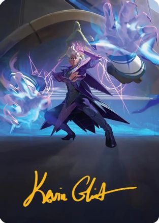 Null Summoner Art Card (Gold-Stamped Signature) (ASFRA-043) - special