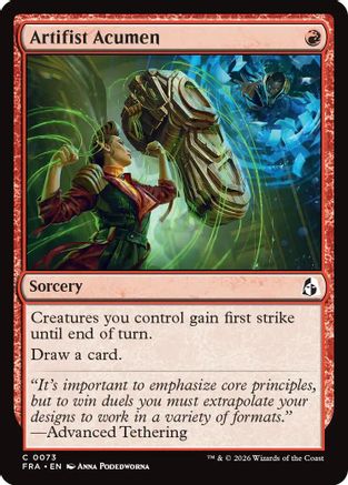 Artifist Acumen (FRA-073) - common
