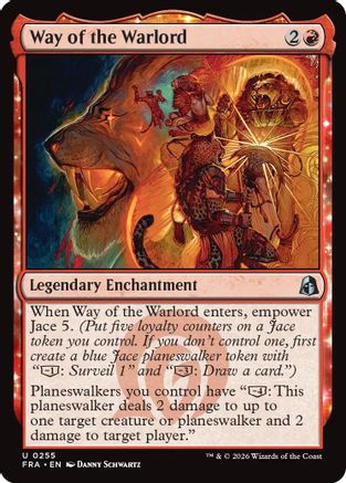 Way of the Warlord (FRA-255) - uncommon - Foil