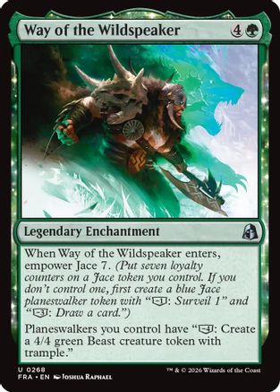 Way of the Wildspeaker (FRA-268) - uncommon