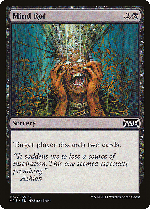 Mind Rot (M15-104) - common - Foil