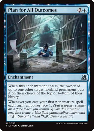 Plan for All Outcomes (FRA-035) - uncommon - Foil