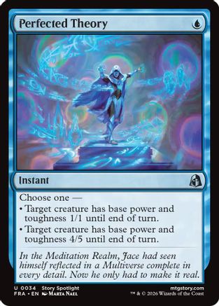 Perfected Theory (FRA-034) - uncommon - Foil