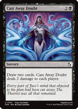 Cast Away Doubt (FRA-051) - common - Foil