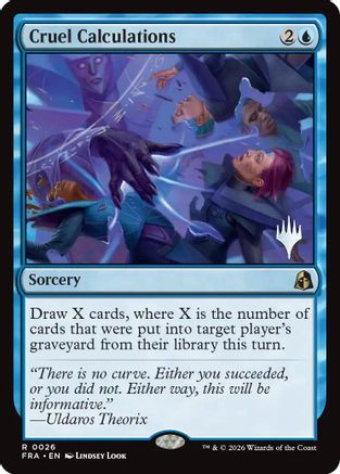 Cruel Calculations (PPFRA-026) - rare - Foil