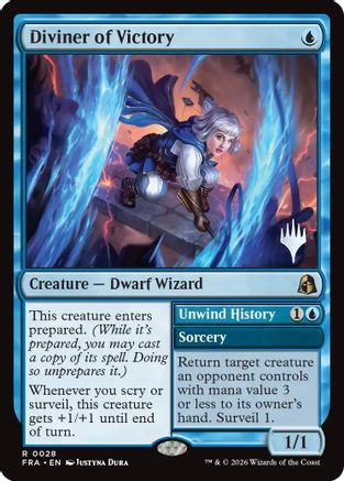 Diviner of Victory (PPFRA-028) - rare - Foil