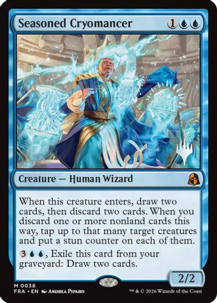 Seasoned Cryomancer (PPFRA-038) - mythic - Foil