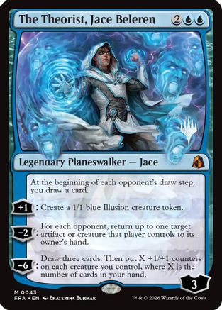 The Theorist, Jace Beleren (PPFRA-043) - mythic - Foil