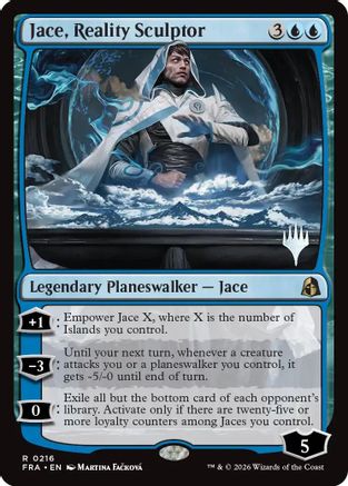 Jace, Reality Sculptor (PPFRA-216) - rare