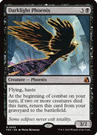 Darklight Phoenix (PPFRA-053) - mythic - Foil