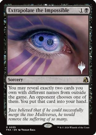 Extrapolate the Impossible (PPFRA-055) - rare - Foil