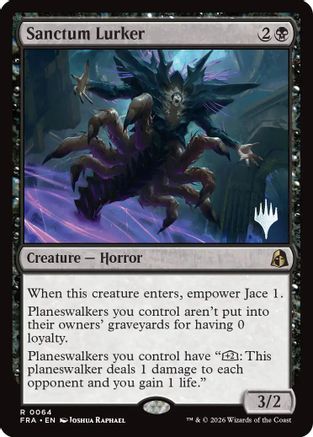Sanctum Lurker (PPFRA-064) - rare - Foil