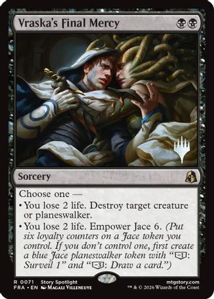 Vraska's Final Mercy (PPFRA-071) - rare