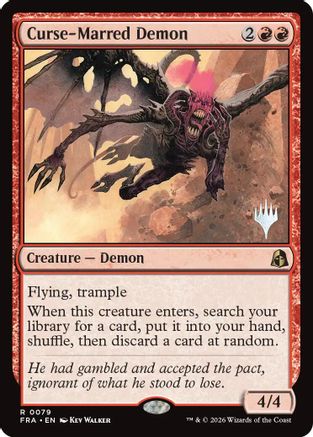 Curse-Marred Demon (PPFRA-079) - rare