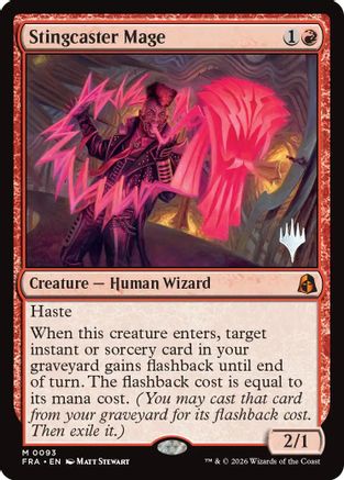 Stingcaster Mage (PPFRA-093) - mythic - Foil