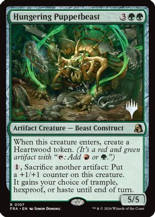 Hungering Puppetbeast (PPFRA-107) - rare - Foil