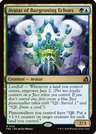 Avatar of Burgeoning Echoes (PPFRA-122) - mythic