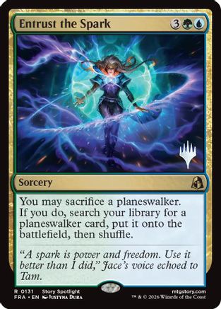 Entrust the Spark (PPFRA-131) - rare - Foil