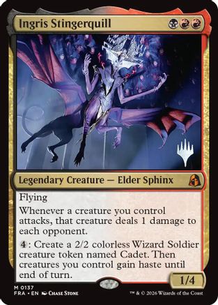 Ingris Stingerquill (PPFRA-137) - mythic - Foil
