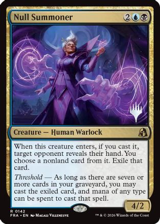 Null Summoner (PPFRA-142) - rare