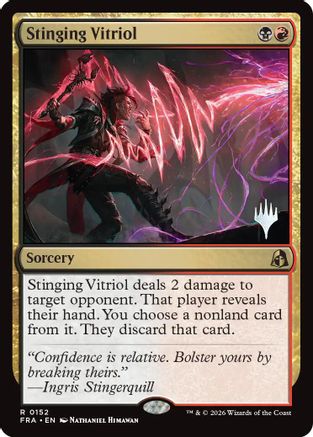 Stinging Vitriol (PPFRA-152) - rare